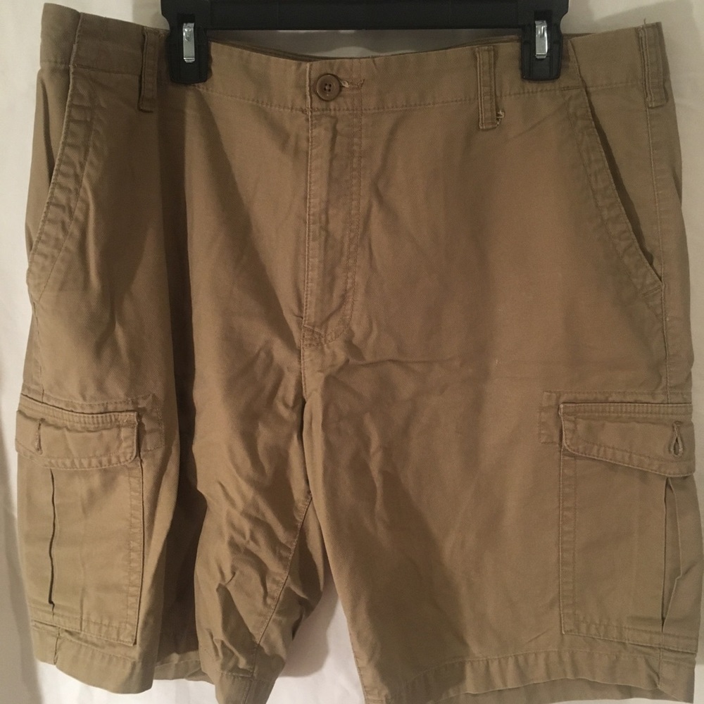 Claiborne Khaki Cargo Shorts